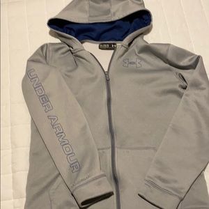 Under Armour Boys Hooded Zip Sweatshirt YXL
